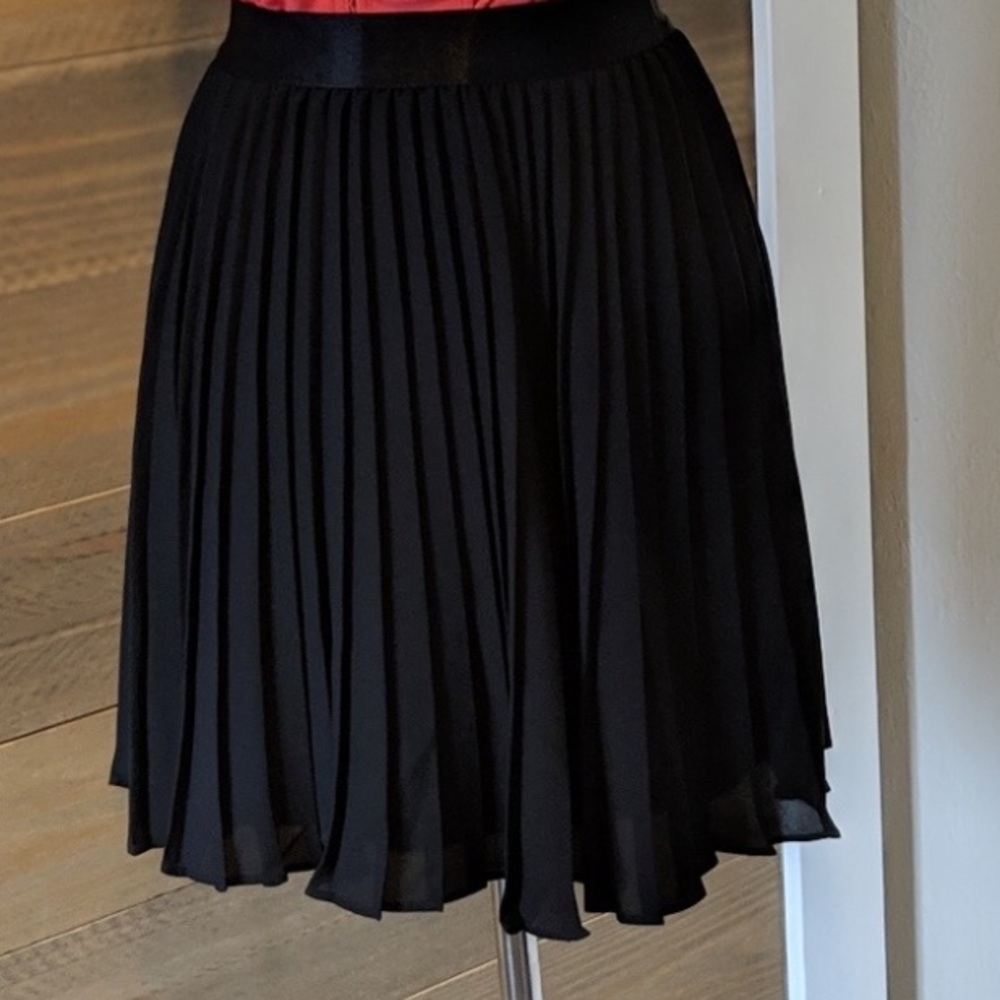 Express pleated skirt